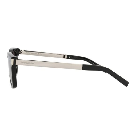 Saint Laurent Unisex Square/Rectangle Black Silver Black Fashion Designer - Picture 3 of 4